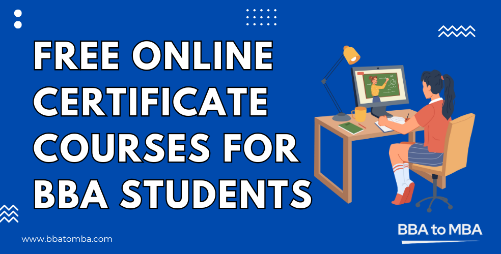 Free online certificate courses for BBA students [2025]